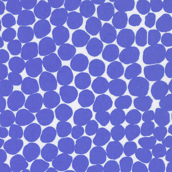 Kaffe Fassett Collective Classics Plus PWBM053.COBALT Jumble - Cobalt by FreeSpirit Fabrics, Image