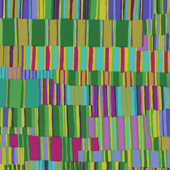 Kaffe Fassett Collective Classics Plus GP51.GREEN Shirt Stripes - Green by FreeSpirit Fabrics, Image