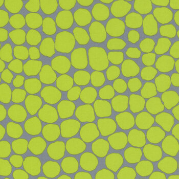 Kaffe Fassett Collective Classics Plus PWBM053.LIME Jumble - Lime by FreeSpirit Fabrics, Image