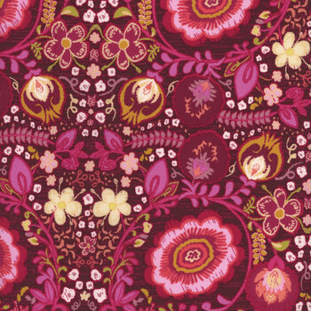 La Vie en Rose TRB1000 Khokhloma One by Pat Bravo for Art Gallery Fabrics, Image