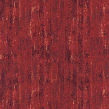 Farmstead Friends 26901-24 Red Wood by Simon Treadwell for Northcott Fabrics, Image