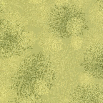 Floral Elements FE-500 Pear Green by Art Gallery Fabrics, Image