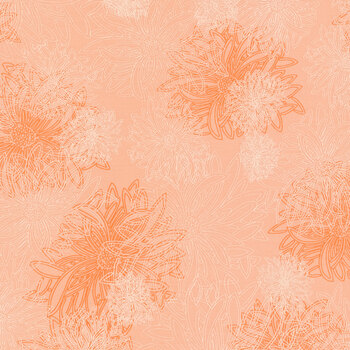 Floral Elements FE-550 Sweet Peach by Art Gallery Fabrics, Image