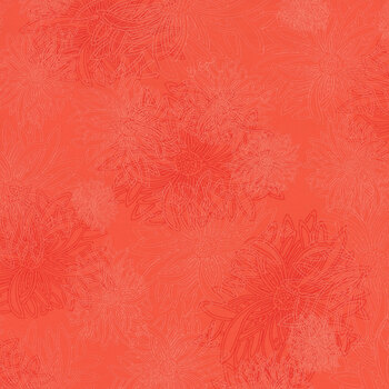 Floral Elements FE-534 Coral by Art Gallery Fabrics, Image