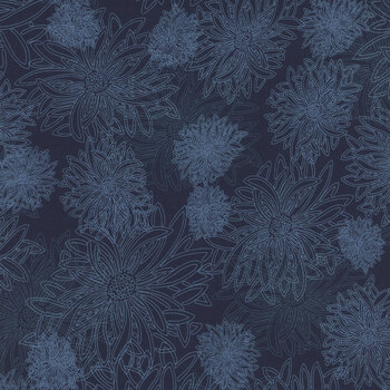 Floral Elements FE-538 Nocturne by Art Gallery Fabrics, Image