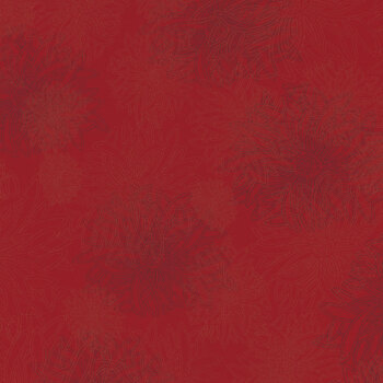 Floral Elements FE-514 Scarlet by Art Gallery Fabrics, Image