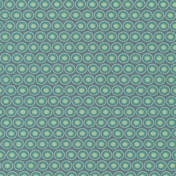 Oval Elements OE-925 Vintage Blue by Art Gallery Fabrics