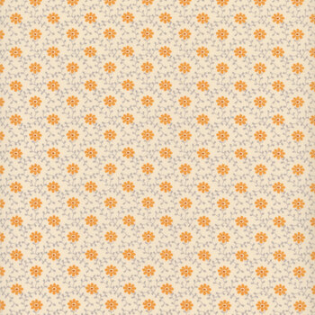 Pumpkin Licorice A1101-L Whipped Cream by Andover Fabrics, Image