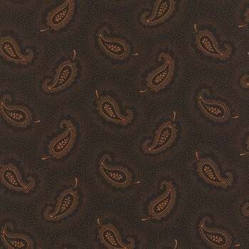 Pumpkin Licorice A1102-K Licorice by Andover Fabrics, Image