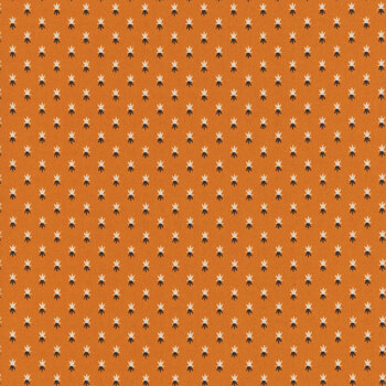 Pumpkin Licorice A1106-O Pumpkin by Andover Fabrics, Image