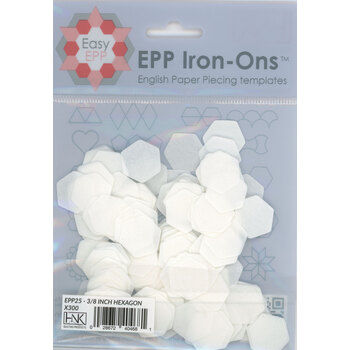 Easy EPP Iron-Ons - Hexagon 3/8