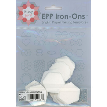 Easy EPP Iron-Ons - Hexagon 5/8