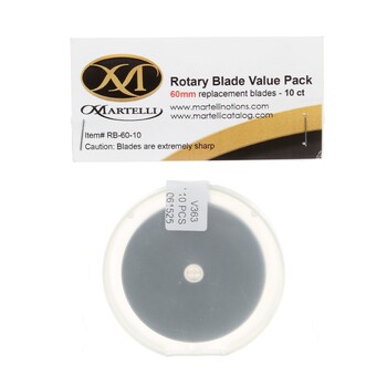 Martelli Rotary Blade 60mm Replacement Bulk Pack - 10ct, Image