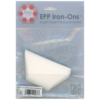 Easy EPP Iron-Ons - Half Hexagon 1