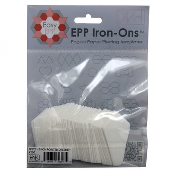 Easy EPP Iron-Ons - Pointed Dresden 2