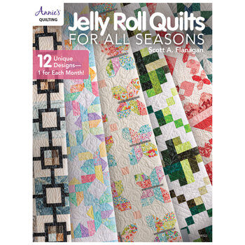 Jelly Roll Quilts For All Seasons Book, Image