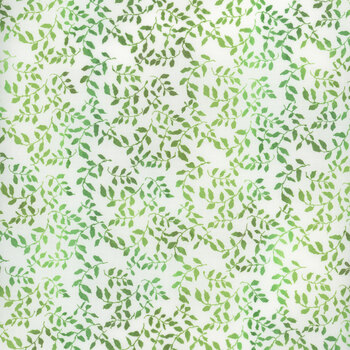 Sew Spring 8SSP-2 Green Vines by Jason Yenter for In The Beginning Fabrics, Image