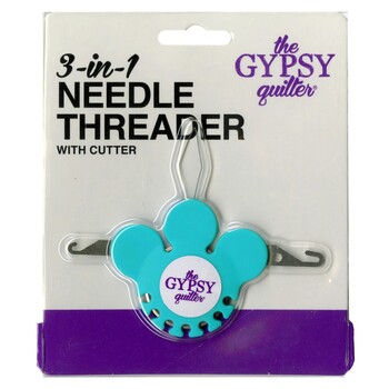 3 In 1 Needle Threader with Cutter by The Gypsy Quilter