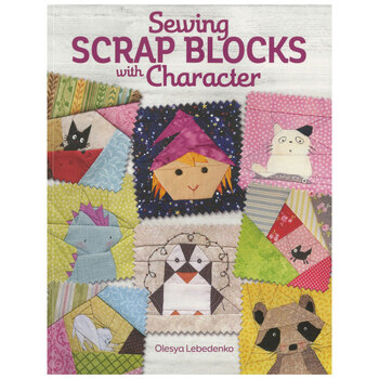 Sewing Scrap Blocks with Character Book, Image