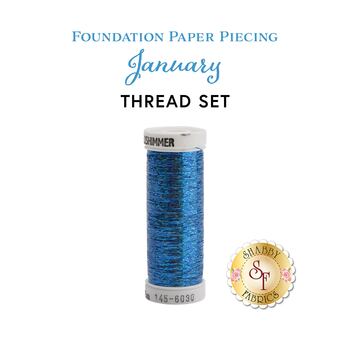  Foundation Paper Piecing - January - 1pc Thread Set