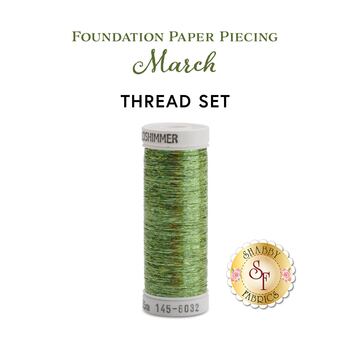  Foundation Paper Piecing - March - 1pc Thread Set, Image