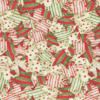 Gingerbread Christmas Y4120-55 Multi Color by Dan DiPaolo for Clothworks, Image