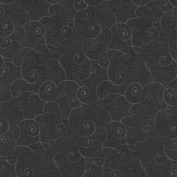 Whimsy Basics 8945-95 Charcoal by Color Principle for Henry Glass Fabrics, Image