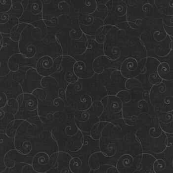 Whimsy Basics 8945-99 Black by Color Principle for Henry Glass Fabrics, Image