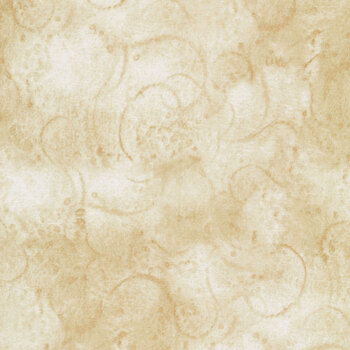 Painter's Watercolor Swirl C680-PARCHMENT by J. Wecker Frisch for Riley Blake Designs, Image