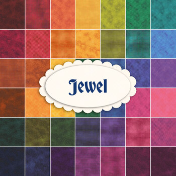 Jewel  39 FQ Set by P&B Textiles, Image