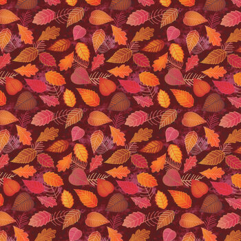 Harvest Minis HMIN-5466-DR by Pink Light Studio for P&B Textiles, Image