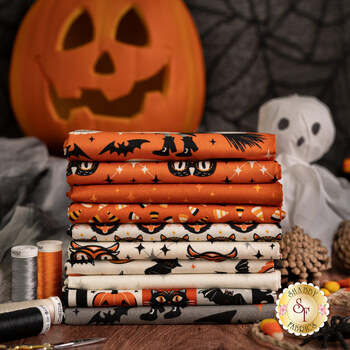 Witching Hour  10 FQ Set by Heather Dutton for P&B Textiles, Image