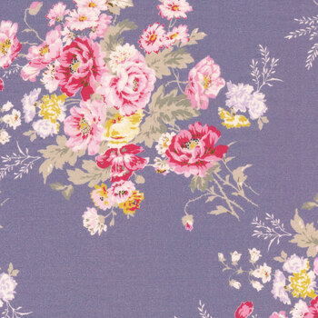 Amelie TW19 Blue by Tanya Whelan Fabrics, Image