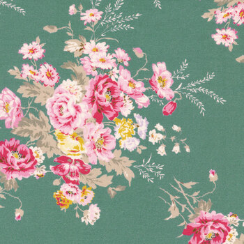 Amelie TW19 Green by Tanya Whelan Fabrics, Image