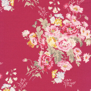 Amelie TW19 Red by Tanya Whelan Fabrics, Image