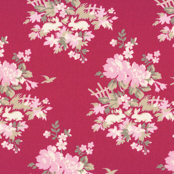 Amelie TW20 Red by Tanya Whelan Fabrics, Image