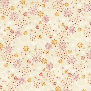 Gift of Grateful Praise 3229-44 Cream by Janet Rae Nesbitt for Henry Glass Fabrics