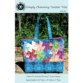 Simply Charming Twister Tote Pattern, Image