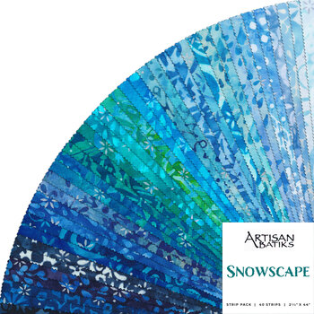 Snowscape  Roll Up by Artisan Batiks for Robert Kaufman Fabrics, Image