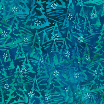 Snowscape 22645-228 Lapis by Artisan Batiks for Robert Kaufman Fabrics, Image