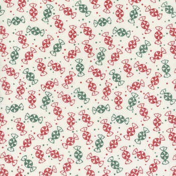 Merry Little Christmas C14846-CREAM by My Mind's Eye for Riley Blake Designs, Image