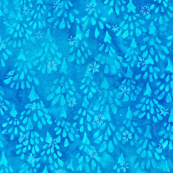 Snowscape 22647-81 Turquoise by Artisan Batiks for Robert Kaufman Fabrics, Image