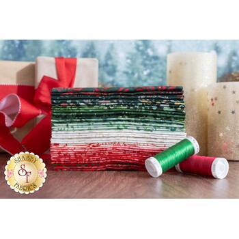 Joyful Holidays  20 FQ Set by Artisan Batiks for Robert Kaufman Fabrics, Image