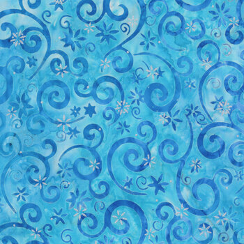 Snowscape 22648-390 Breeze by Artisan Batiks for Robert Kaufman Fabrics, Image