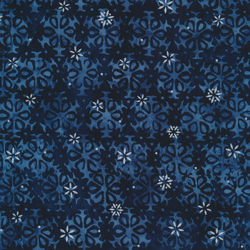 Snowscape 22649-312 Starry Night by Artisan Batiks for Robert Kaufman Fabrics, Image