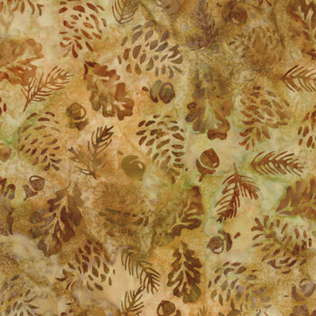 Autumn Skies 22527-49 Olive by Artisan Batiks for Robert Kaufman Fabrics, Image