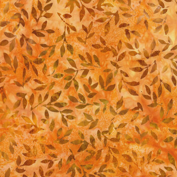 Autumn Skies 22531-322 Orange Spice by Artisan Batiks for Robert Kaufman Fabrics, Image