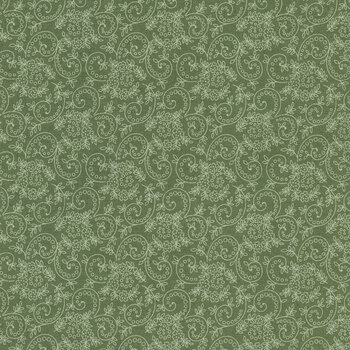 Sewing Basket A-953-G Tourmaline Seagrass by Edyta Sitar for Andover Fabrics, Image