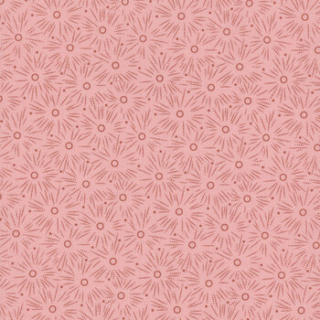 Sewing Basket A-956-E Rose Quartz Lantana by Edyta Sitar for Andover Fabrics, Image