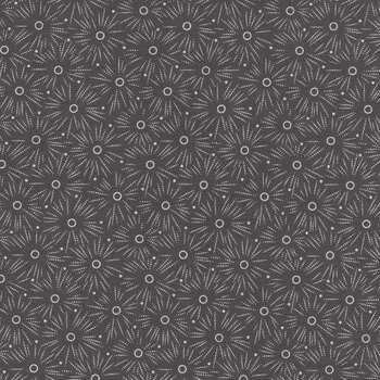 Sewing Basket A-956-K Onyx Lantana by Edyta Sitar for Andover Fabrics, Image